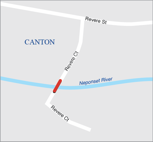 CANTON: BRIDGE REPLACEMENT, C-02-042, REVERE COURT OVER WEST BRANCH OF THE NEPONSET RIVER CANTON: BRIDGE REPLACEMENT, C-02-042, REVERE COURT OVER WEST BRANCH OF THE NEPONSET RIVER